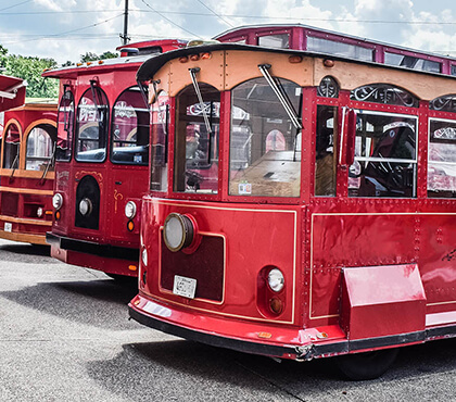 Trolleys in Chicago